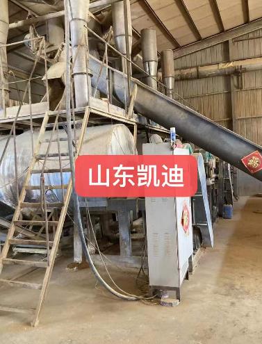 2023年6月30日山東濱州2臺導熱油鍋爐系統整體清洗換油進行中